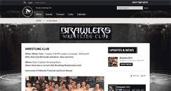 Desktop Screenshot of brawlerswrestlingclub.com